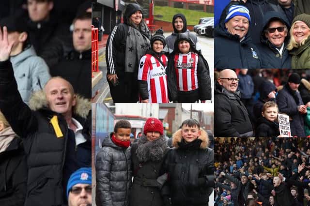 Sheffield Wednesday and Sheffield United fans at their matches over the weekend