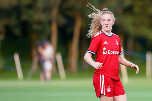 Aberdeen’s Eilidh Shore won her side's players' player of the year award last year as the Dons stormed to the second tier title. A feature of the Aberdeen side for many seasons, she is a key reason they have adapted to the top tier so well.