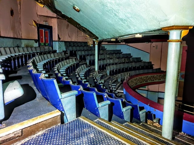 Urban explore Jake said the theatre was in very good condition despite being shut for 25 years