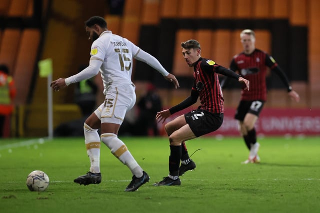 Great energy all night leading the line. Never gave Callum Paterson a moments peace. Brought a good save out of Joe Wildsmith. (Credit: James Holyoak | MI News)