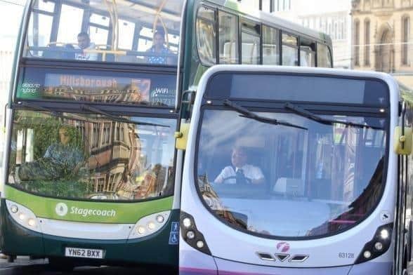 These are the changes to bus, train and tram services in Sheffield on New Year's Eve and New Year's Day