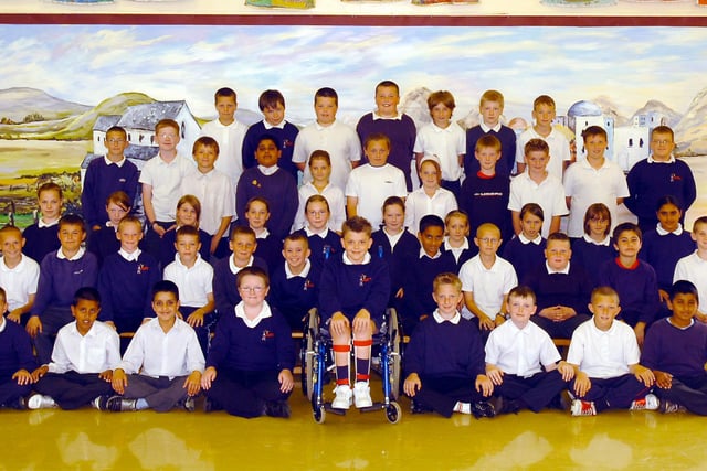 School leavers from Lynnfield Primary 14 years ago.