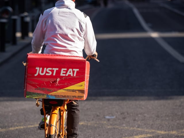 Just Eat was the go-to food delivery service in Scotland, ranking above rival brands Deliveroo and Uber Eats.