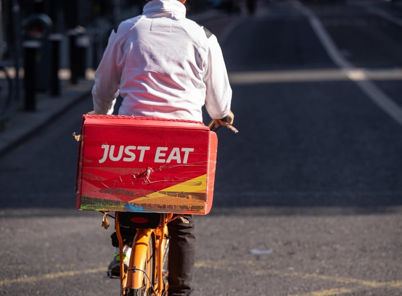 Just Eat was the go-to food delivery service in Scotland, ranking above rival brands Deliveroo and Uber Eats.