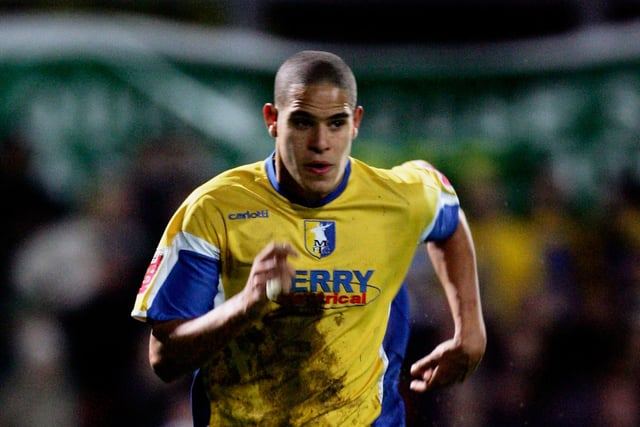 Giles Coke in action for Stags.