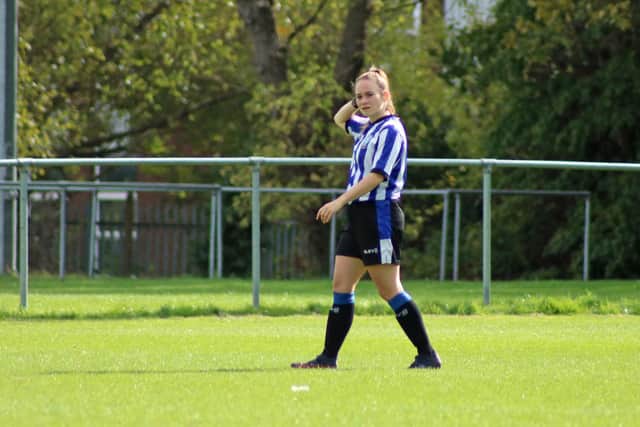 Josie Cummings made her Sheffield Wednesday Ladies debut in the first round of Women's FA Cup qualifying.