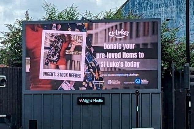 A major city wide campaign has taken the St Luke's message onto the streets