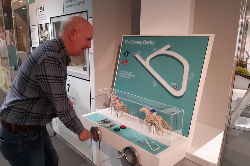 One of the interactive games that visitors will be able to try Danum Gallery, Library and Museum