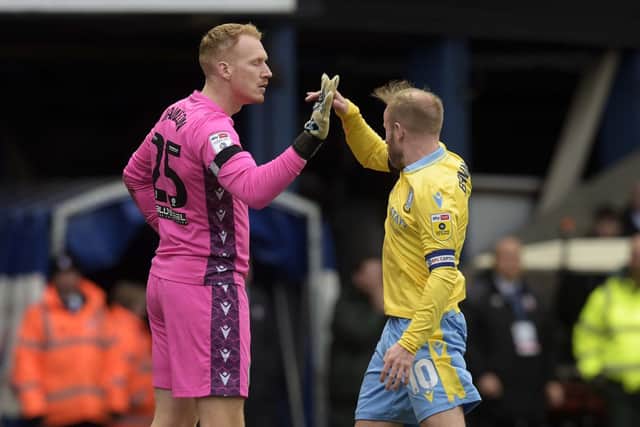 Cameron Dawson and Barry Bannan have known each other a long time at Sheffield Wednesday. (Steve Ellis)