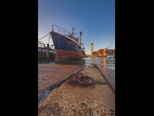 Celtic Star Moored on the Slipway - Day