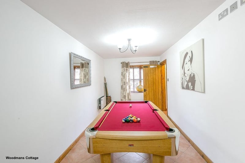 Fancy a game of pool? While away the hours in this games room.
