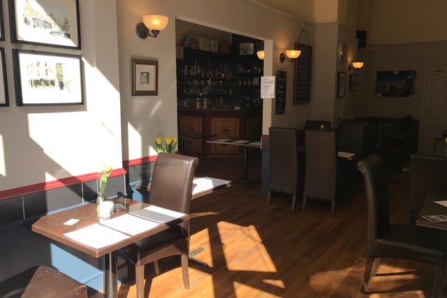 Bruntsfield's Cafe Grande is also back and serving customers. They have screens set up between tables and also have brand new menus.