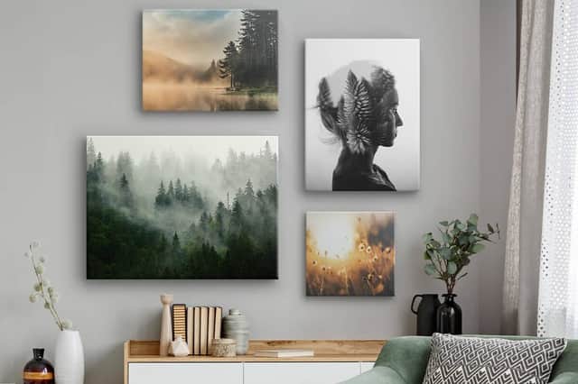 It’s easy to turn digital photos into artwork for your home