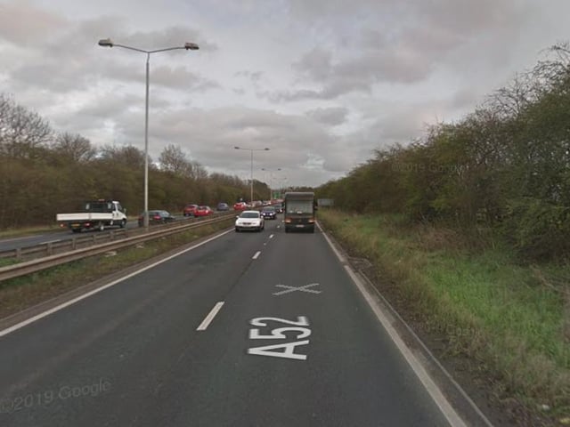 Mobile speed camera, in operation from Monday 9 March to Sunday 15 March