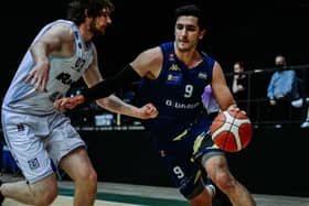 Jordan Ratinho was the MVP for the Sheffield Sharks in their narrow defeat on Sunday.