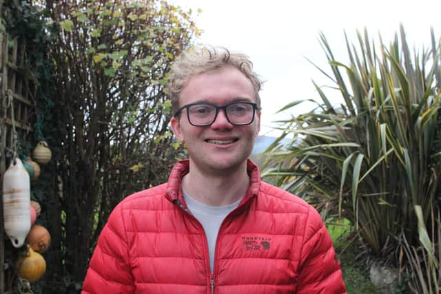 Young Innovator Award winner Ben White, from Sheffield