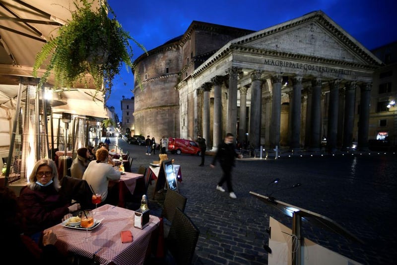 Elsewhere, the Italian capital city of Rome charges around £4.14 for a beer.