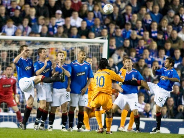 McGregor shut-out the star-clad side of Barcelona - including Lionel Messi, Xavi, Thierry Henry, Ronaldinho and Andreas Iniesta - for a Champions League point at Ibrox in 2007/08