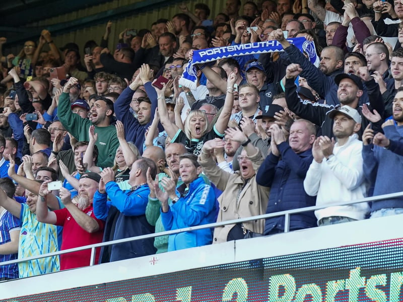 1,744 Pompey fans packed out the away end at QPR.