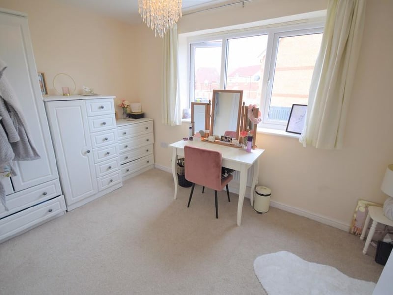 front facing double bedroom has two UPVC double glazed windows which allow the light to stream through, radiator, socket point and a nice standard of internal decoration.