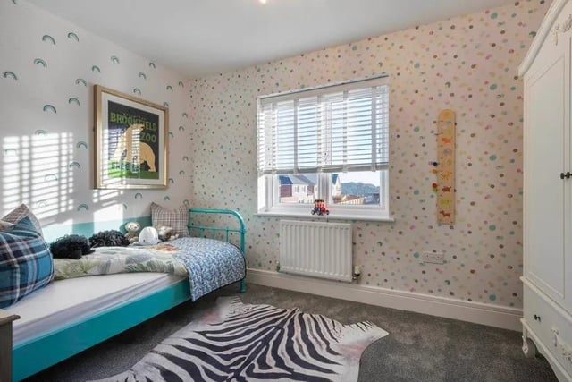 Any spare bedrooms can be utilised as children play rooms.