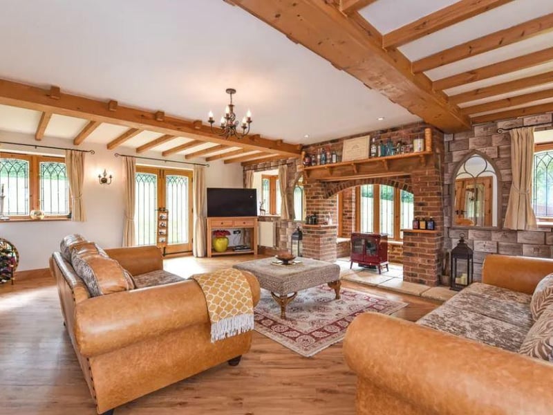 This five bedroom home is on sale for £1.295m.