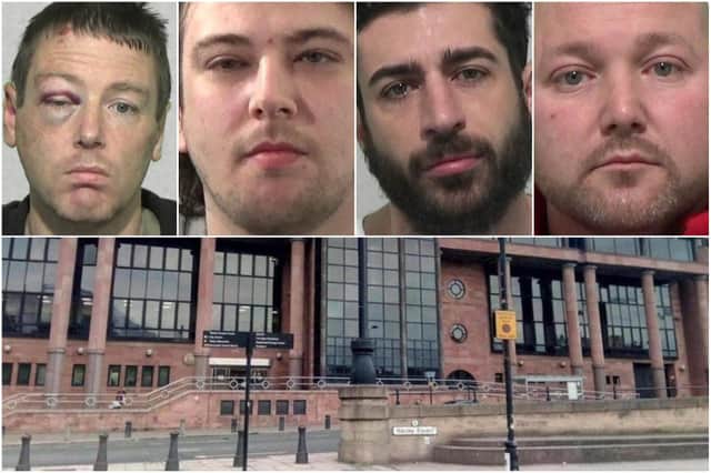 Just some of the South Tyneside criminals jailed recently at Newcastle Crown Court.