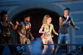 The Vengaboys perform in Vienna, Austria, in 2019. (Photo by Thomas Kronsteiner/Getty Images)