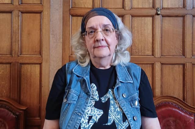 Caroline Dewar, chair of Friends of Graves Park, is leading a campaign to enable more of Norton Nurseries to be returned to park use. Picture: Julia Armstrong, LDRS