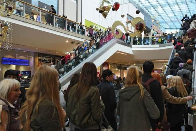 Meadowhall is always popular on Black Friday (Photo: PA)