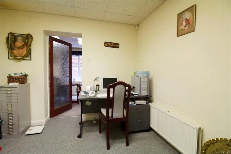 Space for a range of furniture. Ideal snug / home office. Fitted carpet flooring. Door to reception room two.
