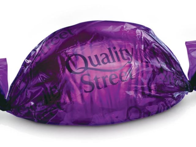 The Purple One also ranks in the middle tier of favourite Christmas chocolates.