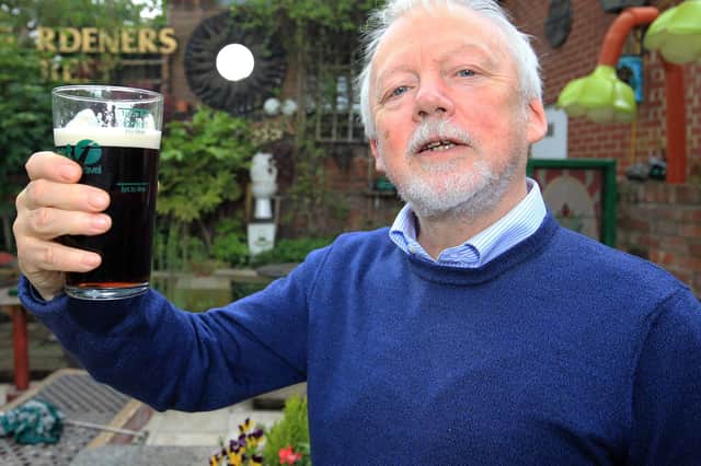 Mark Powell at the Gardeners Rest - chosen by readers of The Star as one of Sheffield's best pubs. Picture: Chris Etchells.