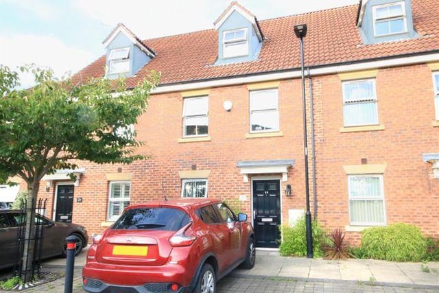 This three bedroom town house is being offered at 25% ownership and has parking and an open plan living area. Marketed by Horton Knights, 01302 977850.