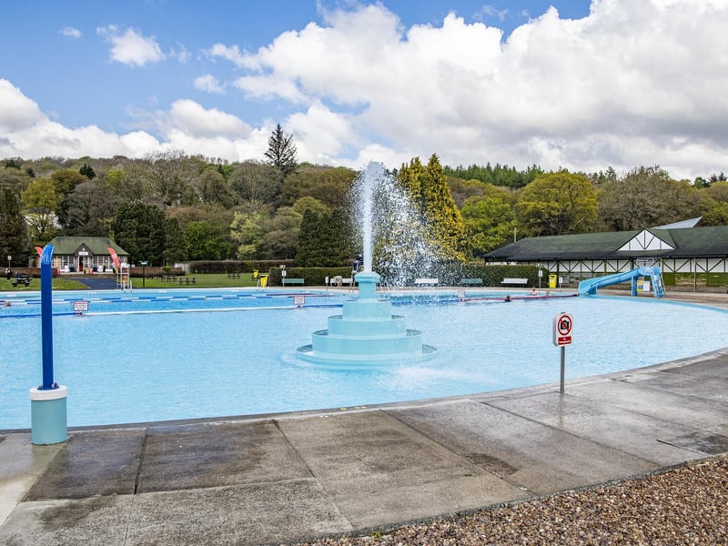 The spa town of Ilkley was named by Ian Cheeseman as the happiest place to live in Leeds. It is famous for its moors, countryside and areas to walk. Ilkley is also home to popular public swimming pool Ilkley Pool and Lido (pictured). 