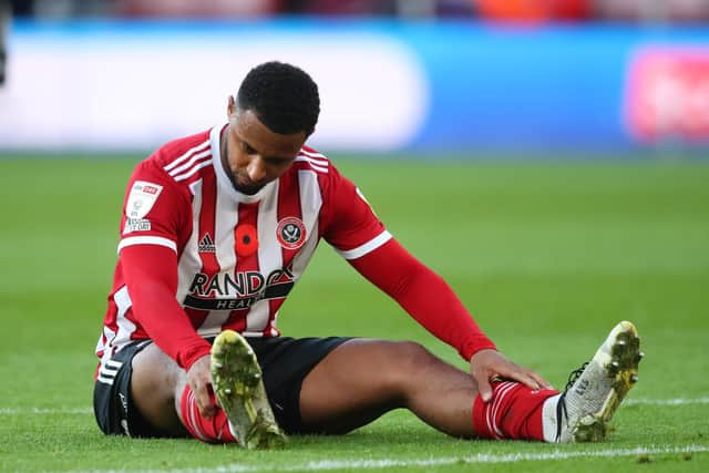 Lys Mousset struggled to reach consistent fitness levels during his time at Sheffield United: Simon Bellis / Sportimage