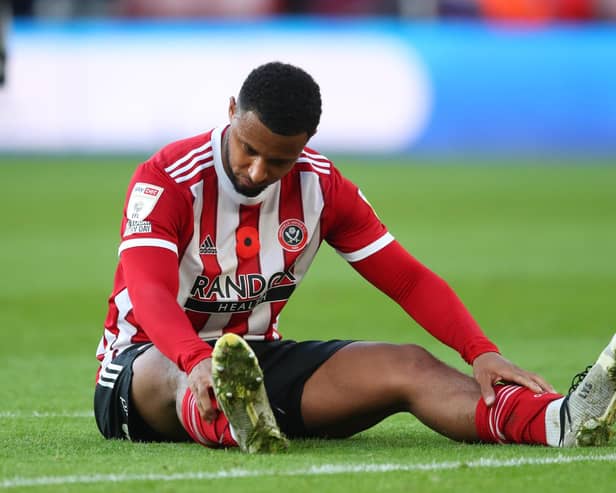 Lys Mousset struggled to reach consistent fitness levels during his time at Sheffield United: Simon Bellis / Sportimage