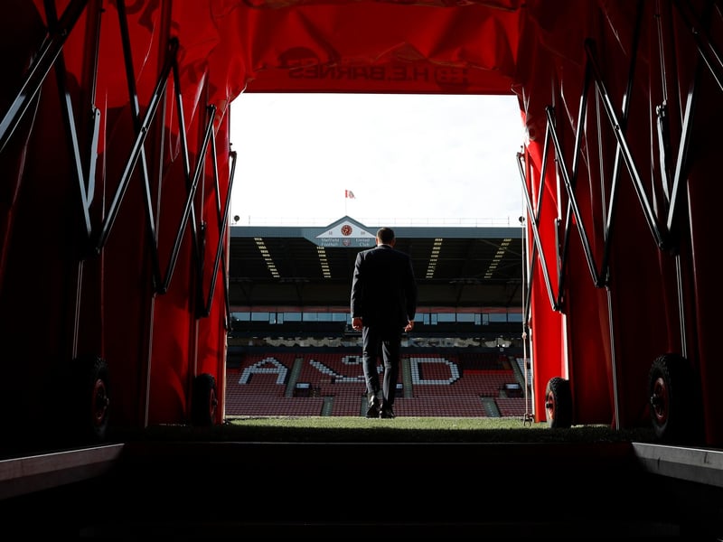 The Serb at his new home of Bramall Lane