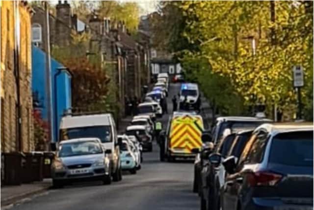 Police were called to Carr Road, Walkley, following a disturbance yesterday
