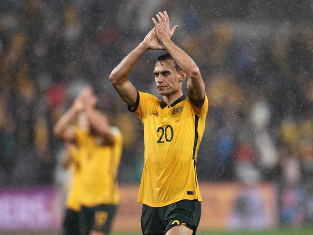 The Australia international centre-back has played 17 league games this season, while scoring once. The 29-year-old has enjoyed his time in Belgium after spells in China and at Inter Milan. (Photo by Cameron Spencer/Getty Images)
