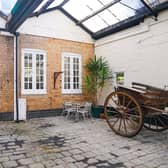 This mews cottage has been converted from a former stable block.