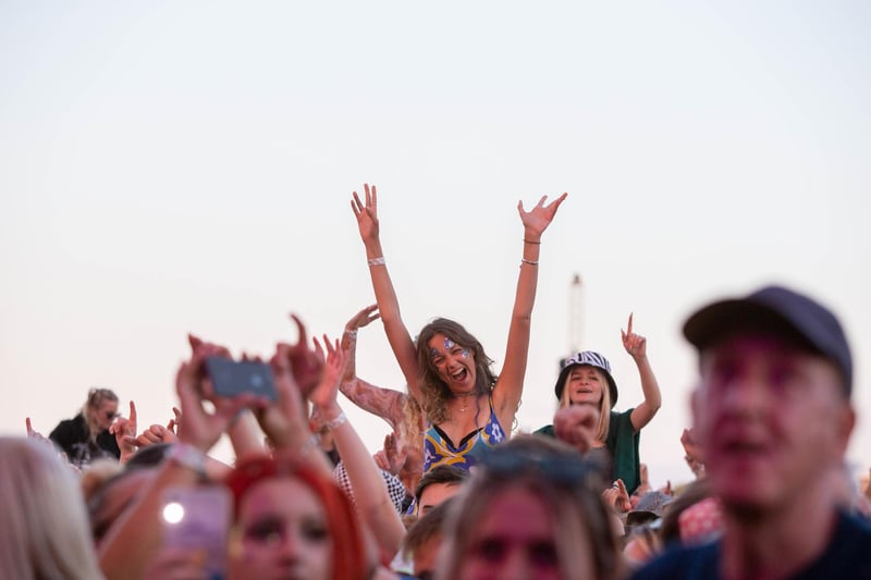 Crowds of people enjoying Victorious festival day 1. Picture: Habibur Rahman