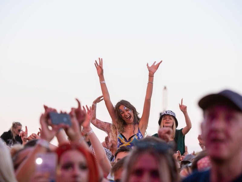Crowds of people enjoying Victorious festival day 1. Picture: Habibur Rahman