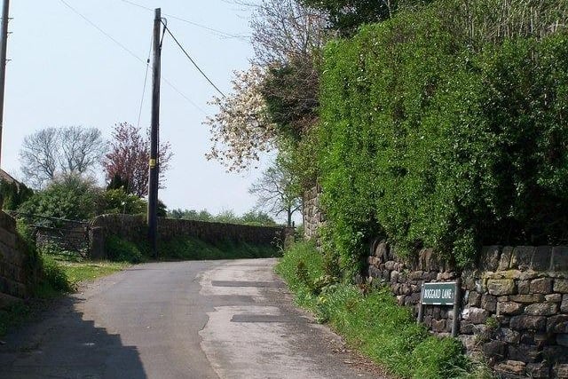 According to local legend, Boggard Lane is so named after Boggards, mischievous sprites who play tricks on houses and farms like untying shoelaces - so watch out for them if you ever pass down the lane.