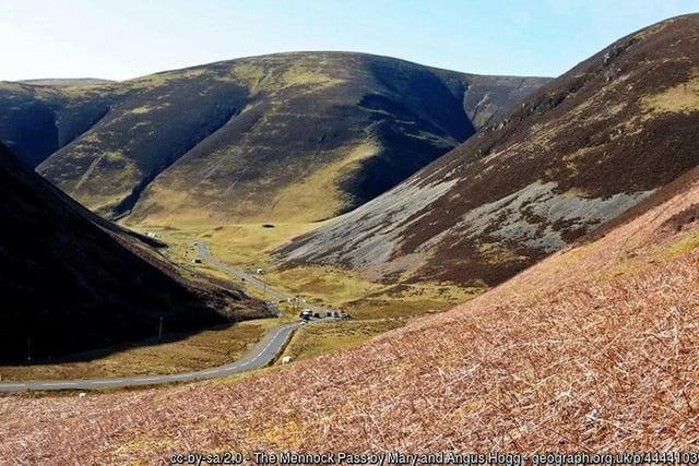 You'll find the road less travelled on the B797, which is now on the new South West Coast 300 driving route through Dumfries and Galloway, the Solway Coast and parts of Ayrshire. Here, the narrow valley leads all the way up to Wanlockhead, the country's highest village. PIC: Geograph/Angus and Mary Hogg.