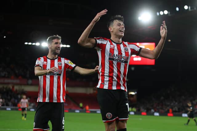 Anel Ahmedhodzic has impressed both in defence and attack for Sheffield United: Simon Bellis / Sportimage