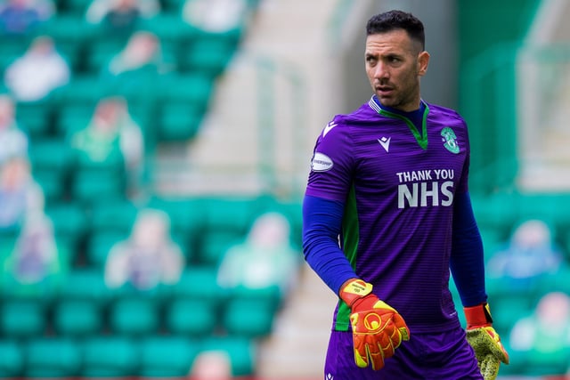 Another clean sheet and a fine save just before the interval to preserve Hibs’ two-goal lead