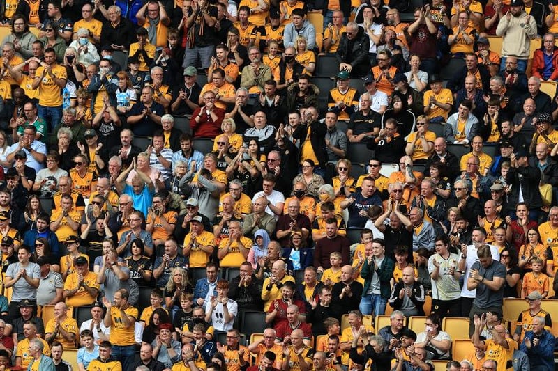 Wolves have the 4th least 'affordable' season ticket in the Premier League. It costs at least £549 for one at Molineux.
(Photo by David Rogers/Getty Images)