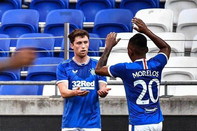 Once on loan at Raith Rovers, now on the bench for Rangers v Standard Liege  (Photo by JEFF PACHOUD/AFP via Getty Images)