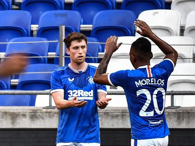 Once on loan at Raith Rovers, now on the bench for Rangers v Standard Liege  (Photo by JEFF PACHOUD/AFP via Getty Images)